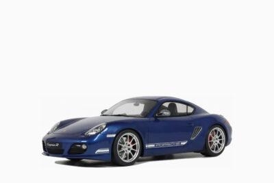 Porsche Cayman R Aqua 2012, Blue Metallic 1:18 by GT Spirit