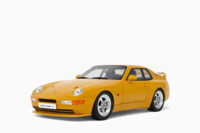 Porsche 968 Turbo S 1993, Yellow 1:18 by GT Spirit