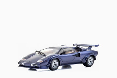 Lamborghini Countach LP 5000 Quattrovalvole, Dark Blue Metallic 1:18 by Kyosho