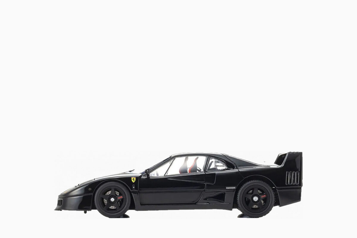 Ferrari F40 Black – Kyosho 1/18 Diecast Model Car
