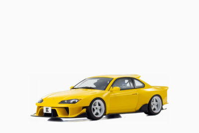 Nissan Silvia (S15) "Khyzyl Saleem", Yellow 1:18 by Kyosho