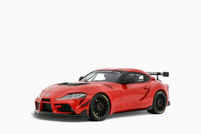 Toyota Supra GT4 100 Edition Plasma 2023, Orange Metallic, Limited Edition to 999 pieces Worldwide 1:18 by Otto Mobile
