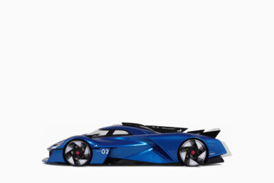 Alpine Alpenglow HY6 Concept Car Specular 2024, Blue Metallic 1:18 by Otto Mobile