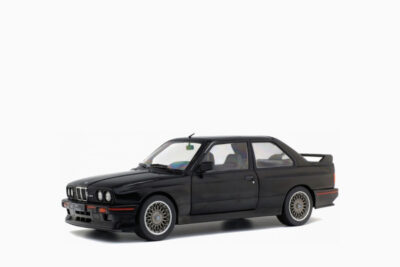 BMW E30 Sport Evo 1990, Black 1:18 by Solido