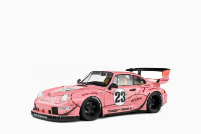 RWB Bodykit #23 2020, "Pink Pig" Pink with Graphics 1:18 by Solido