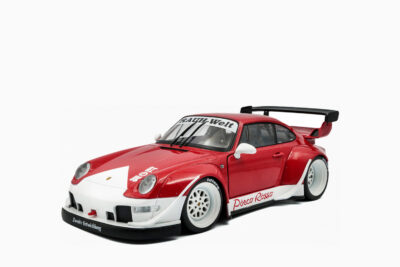 RWB Bodykit "Porco Rosso" 2020, Red and White 1:18 by Solido
