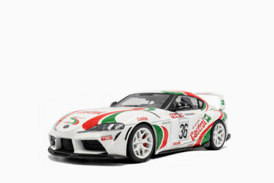 Toyota GR Supra #36 "Toyota Racing Tribute" 2024, White with Green and Red Graphics 1:18 by Solido
