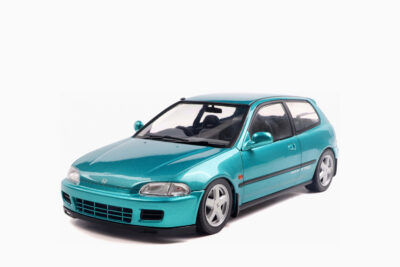 Honda Civic (EG6) RHD (Right Hand Drive) Aztec 1991, Green Metallic 1:18 by Solido
