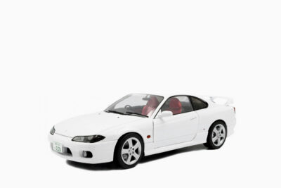 Nissan Silvia (S15) Spec-R Aero RHD (Right Hand Drive) Aspen 1999, White 1:18 by Solido