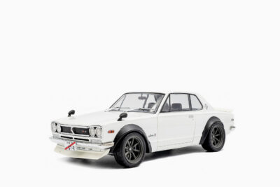 Nissan Skyline (C10) Hakosuka RHD (Right Hand Drive) 1970, White 1:18 by Solido