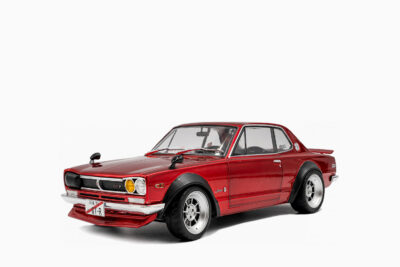 Nissan Skyline (C10) Hakosuka RHD (Right Hand Drive) 1970, Red Metallic 1:18 by Solido