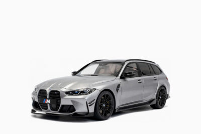BMW M3 Competition M xDrive Touring Frozen Pure 2024, Gray Metallic with Black Top 1:18 by Solido