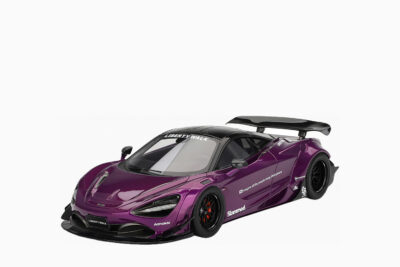 McLaren 720S "LB-Works", Purple Metallic with Black Top 1:18 by Top Speed