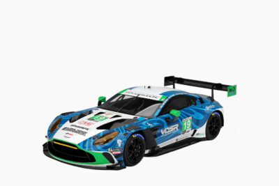 Aston Martin Vantage GT3 EVO #19 Valentin Hasse-Clot - Anthony McIntosh - Maxime Robin - Rory van der Steur "van der Steur Racing" IMSA "24 Hours of Daytona" (2025) 1:18 by Top Speed