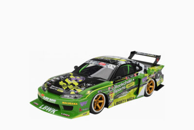 Nissan LB-Super Silhouette S15 SILVIA RHD (Right Hand Drive) #555 V2 Yukio Fausto "Formula Drift Japan" (2024) 1:18 by Top Speed